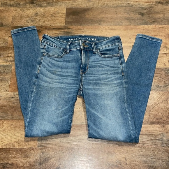 NWOT American Eagle Jeggings. NE(X)T Level Stretch.   Size 0 Short - Picture 1 of 9